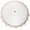 vidaXL Balinese Parasol Cr&egrave;me 215 x 215 x 260 cm