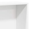 vidaXL Boekenkast 60x24x120 cm bewerkt hout wit