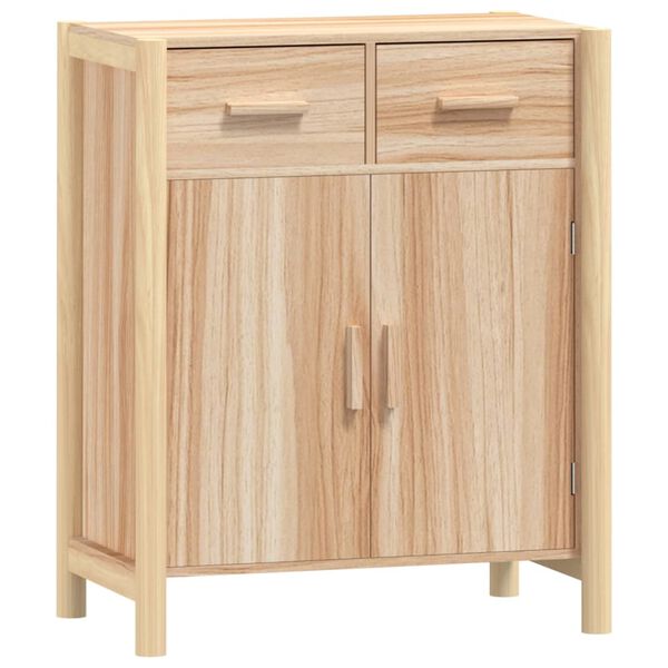 vidaXL Dressoir 62x38x75 cm bewerkt hout