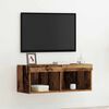 vidaXL Tv-meubelset Oud hout 80 x 30 x 30 cm Bewerkt hout