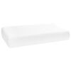 vidaXL Slapen kussen 80 x 40 x 12,5 cm Medium Traagschuim Wit