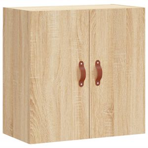 vidaXL Wandkast 60x31x60 cm bewerkt hout sonoma eikenkleurig