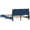 vidaXL Bedframe zonder matras "Hanko" 120x200 cm stof blauw