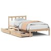 vidaXL Bedframe zonder matras massief grenenhout 90x190 cm