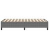 vidaXL Bedframe Lichtgrijs 80 x 200 cm Katoenen stof