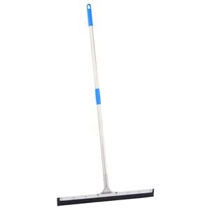 vidaXL Vloerwisser 55x122,5 cm staal en rubber