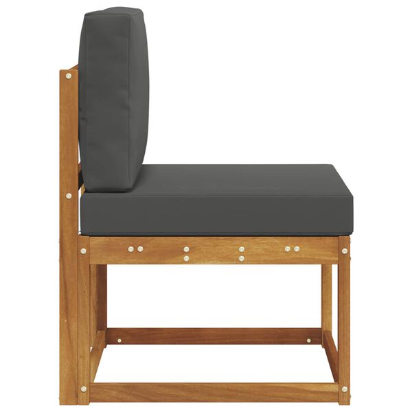 vidaXL Buiten Midden Sofa Massief Acaciahout Naturel