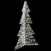 vidaXL Kerstboom met 240 LED Multikleur 180 cm Acryl