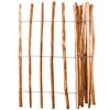 vidaXL Hek 120x250 cm hazelaarhout