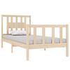 vidaXL Bedframe massief hout 90x190 cm