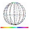 vidaXL Kerst Finial Licht 96 LED's RGB Diameter 30 x 32 cm