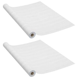vidaXL Deurfolies zelfklevend 2 st 210x90 cm PVC withoutkleurig