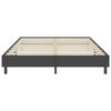 vidaXL Boxspringframe stof grijs 180x200 cm