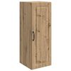 vidaXL Wandkast 33 x 34,5 x 90 cm Bewerkt hout Artisanaal eiken