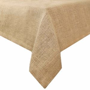 vidaXL Jute tafelkleed Naturel 140 x 240 cm 100% Tossa Jute
