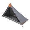 vidaXL Backpacking Tent Grijs en Oranje 222 x 85 x 125 cm