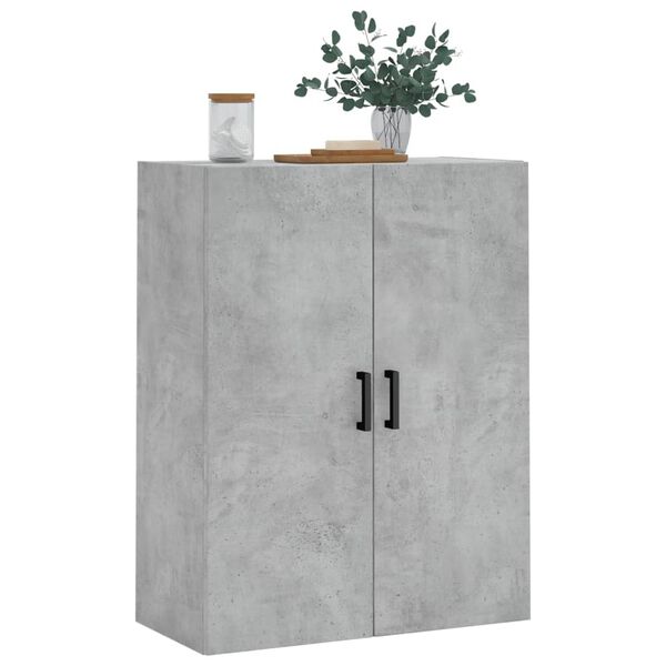 vidaXL Wandkast 69,5x34x90 cm betongrijs