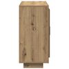 vidaXL Dressoir 92x35x75 cm bewerkt hout artisanaal eikenkleur