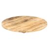 vidaXL Tafelblad rond 25-27 mm 60 cm massief mangohout