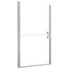 vidaXL Douchedeur mat 100x178 cm gehard glas