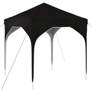 vidaXL Pop-up partytent 194 x 194 x 245 cm Zwart