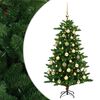 vidaXL Artificial Christmas Tree with Bauble 120 cm 150 LED's Warmwit