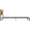 vidaXL Bedframe metaal 100x200 cm
