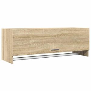 vidaXL Kledingkast 100x32,5x35 cm bewerkt hout sonoma eikenkleurig