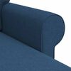 vidaXL Bank Blauw Totale afmetingen: 215 x 138 x 80 cm (B x D x H)
