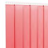 vidaXL Deurgordijn 300x2,6 mm 25 m PVC rood