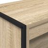 vidaXL Hoge Kasten 2 pcs Sonoma 79 x 36 x 200 cm Bewerkt hout
