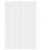 vidaXL Venetiaanse jaloezie Wit 150 x 90 cm 25 mm PVC