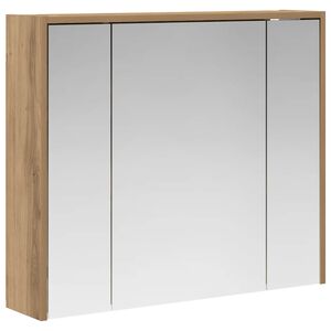 vidaXL Badkamer spiegelkast Ambachtelijk eiken 73,5 x 16 x 62,5 cm
