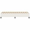 vidaXL Platform bedframe Cr&egrave;me 80 x 200 cm Stof