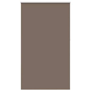 vidaXL Rolgordijn verduisterend koffie 130x210 cm stofbreedte 126,6 cm
