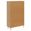 vidaXL Highboard met lade Artisan Eiken 69,5 x 31 x 115 cm