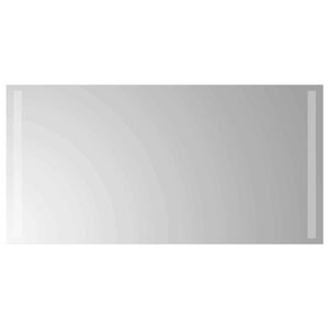 vidaXL LED Badkamer Spiegel Transparant 80 x 40 cm gehard glas
