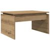 vidaXL Salontafel 68x50x38 cm bewerkt hout artisanaal eikenkleur