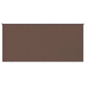 vidaXL Buitenrolgordijn 90% UV-blok Taupe 240 x 140 cm HDPE
