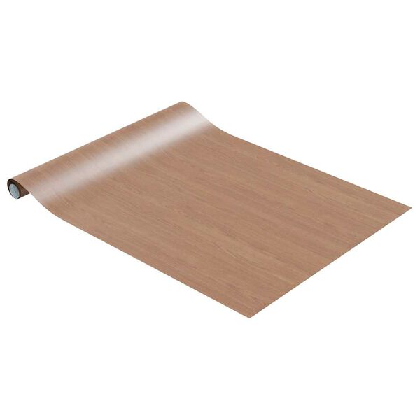 vidaXL Meubelfolie zelfklevend 500x90 cm PVC lichteikenkleurig