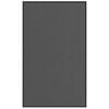 vidaXL Deurmat 90x150 cm antracietkleurig