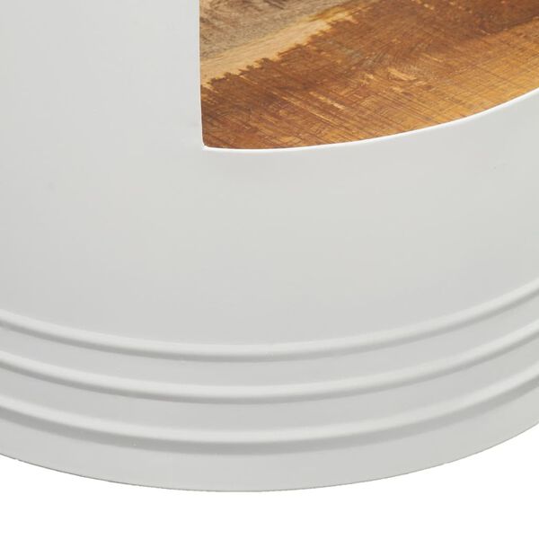 vidaXL Salontafel 43x55 cm massief mangohout