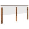 vidaXL Hoofdbord met hoofdeinde Oud Hout 200 cm Bewerkt hout