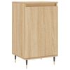 vidaXL Dressoir 40x35x70 cm bewerkt hout sonoma eikenkleurig