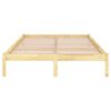 vidaXL Bedframe massief hout 120x190 cm