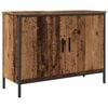 vidaXL Wastafelkast 80x30x60 cm bewerkt hout oud houtkleurig