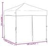 vidaXL Partytent inklapbaar met zijwanden 2x2 m blauw