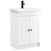vidaXL Badkamermeubelset Hoogglans Wit 78,5 x 37,5 x 81 cm