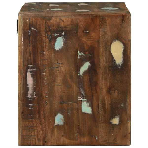 vidaXL TV Eenheden met plank 2 pcs Multikleur Massief Gerecycled Hout