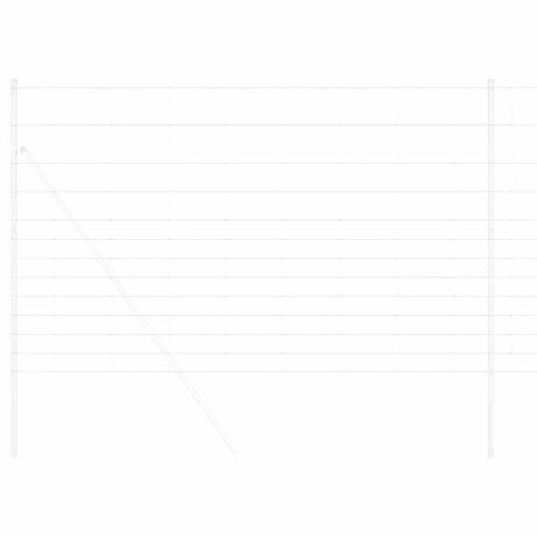 vidaXL Weidehekwerk Zilver 50 x 1,5 m Gegalvaniseerd staal